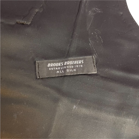 Brooks Brothers All Silk 100% Mens Burgundy Vest Size M - Picture 4 of 12